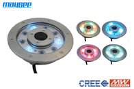 Externa DC12V / 24V RGB LED Multicolor Fountain Luzes alta luminância