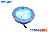 IP68 45W recesso LED RGB Underwater Lights piscina com luva PVC Incorporado