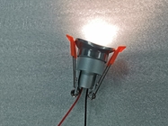 Montagem da luz do corrimão do diodo emissor de luz 24VDC na balaustrada do rial da mão com material de aço de Stailess