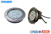 Das lâmpadas de aço inoxidável da associação do Cree 316 iluminação conduzida subaquática para fontes