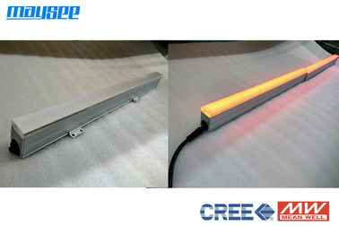 Iluminação linear impermeável da arruela da parede do diodo emissor de luz de DMX512 RGB fora