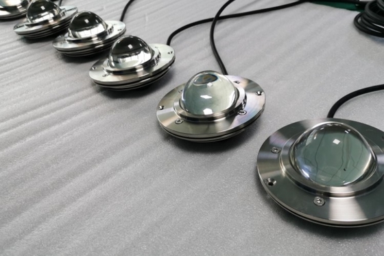 Luz de barco LED que muda de cor RGB com carcaça de aço inoxidável 316