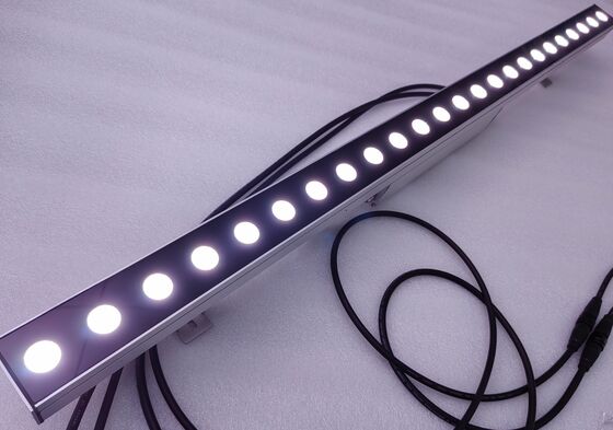 20 graus por 60 graus Iluminação externa de lavadora de parede Alumínio de liga adequado para iluminação exterior de edifícios comerciais