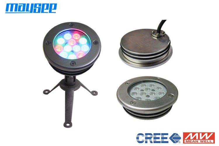36w RGB exterior recesso levou Pond Lights, luz LED Cor Mudar