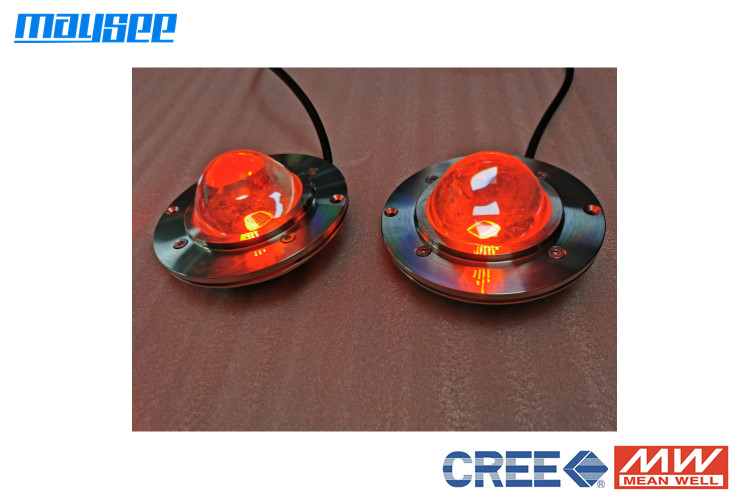 Luz de barco LED que muda de cor RGB com carcaça de aço inoxidável 316